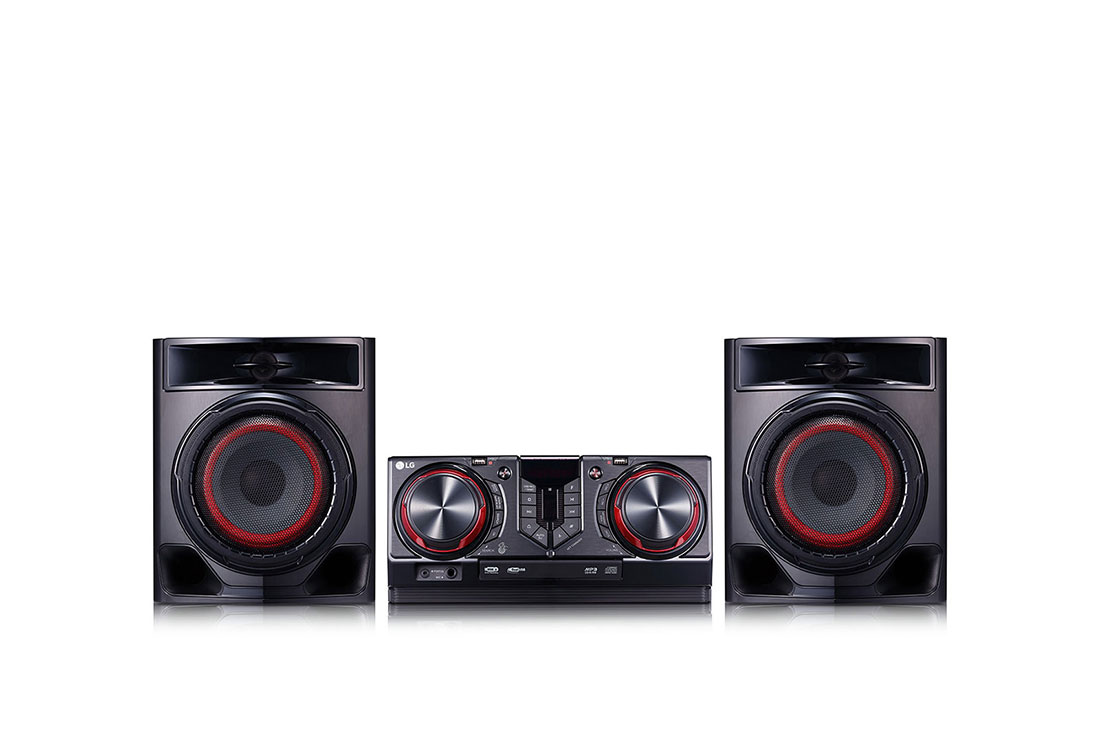 LG Минисистема LG XBOOM CJ44, 480 Вт, Функция Караоке, Функций DJ, CJ44-Front-view1, CJ44, thumbnail 2