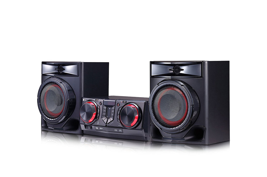 LG Минисистема LG XBOOM CJ44, 480 Вт, Функция Караоке, Функций DJ, CJ44- Right-side-view, CJ44, thumbnail 4