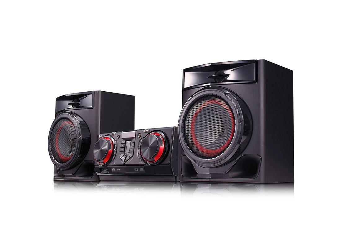 LG Минисистема LG XBOOM CJ44, 480 Вт, Функция Караоке, Функций DJ, CJ44- Right-side-perspective-view, CJ44, thumbnail 6