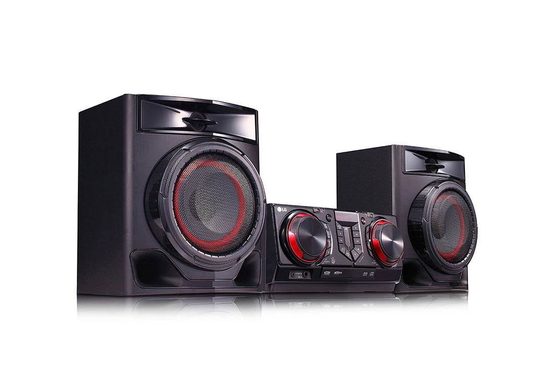 LG Минисистема LG XBOOM CJ44, 480 Вт, Функция Караоке, Функций DJ, CJ44- Left-side-perspective-view, CJ44, thumbnail 7