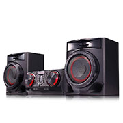 LG Минисистема LG XBOOM CJ44, 480 Вт, Функция Караоке, Функций DJ, CJ44- Right-side-perspective-view, CJ44, thumbnail 6