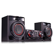 LG Минисистема LG XBOOM CJ44, 480 Вт, Функция Караоке, Функций DJ, CJ44- Left-side-perspective-view, CJ44, thumbnail 7
