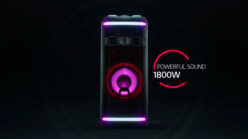 Узнайте больше о мощном звуке и функциях LG XBOOM