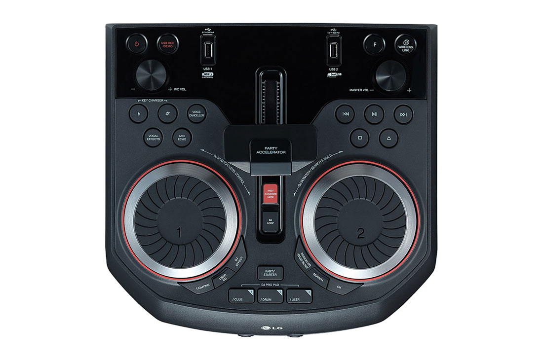 LG XBOOM | аудиосистема | 1000 Ватт, OK85 top close view, OK85, thumbnail 11