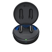 LG TONE Free FP9, Вид сверху открытого футляра с включенной подсветкой., TONE-FP9, thumbnail 3