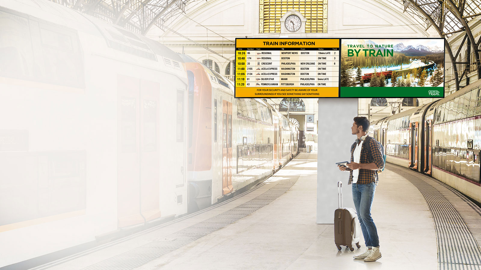 Интеллектуальная цифровая панель с высокой видимостью1