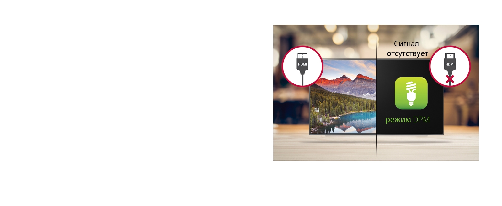 Управление мощностью дисплея (DPM)