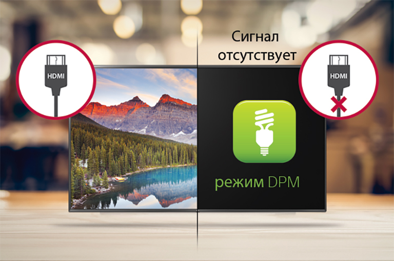Управление мощностью дисплея (DPM)