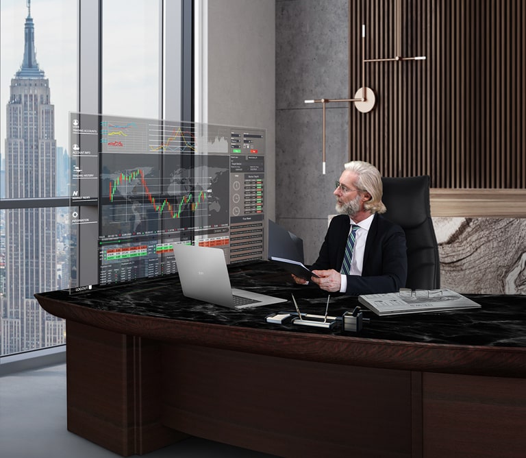 Смотрите на прозрачный     LG Transparent OLED2