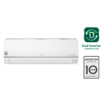 LG DUALCOOL, Кондиционер Dual Inverter, до 27 м², охлаждение быстрее на 40%, умный дом ThinQ1