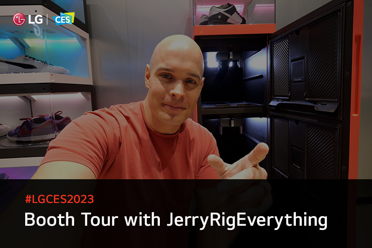 Booth Tour with<br>JerryRigEverything2