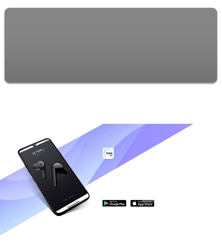 Беспроводные наушники LG Tone Free