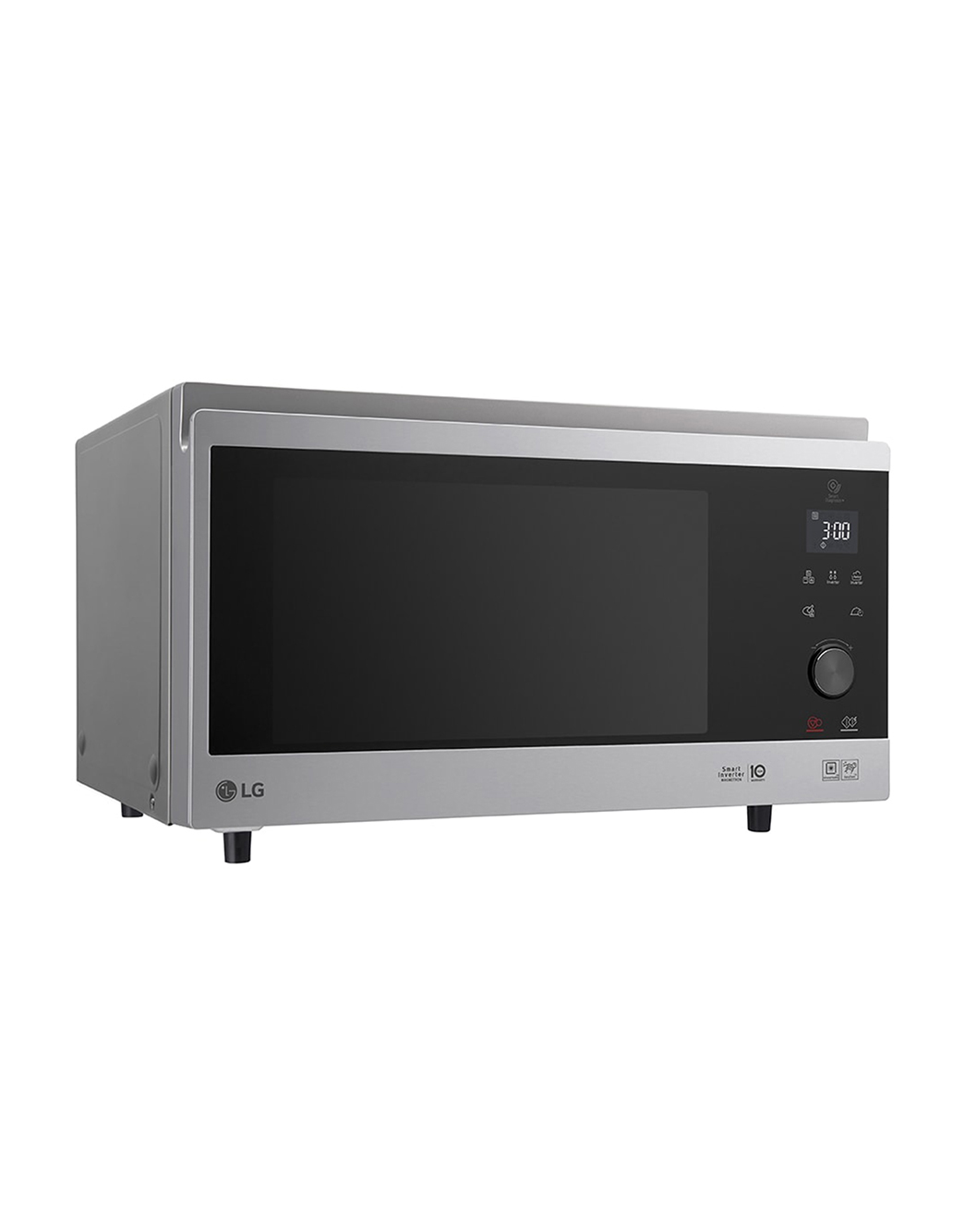 LG Микроволновая печь LG NeoChef, 39 л, Конвекция, 1900 Вт, Smart Inverter, EasyClean, Запекание, MJ3965AIS, MJ3965AIS