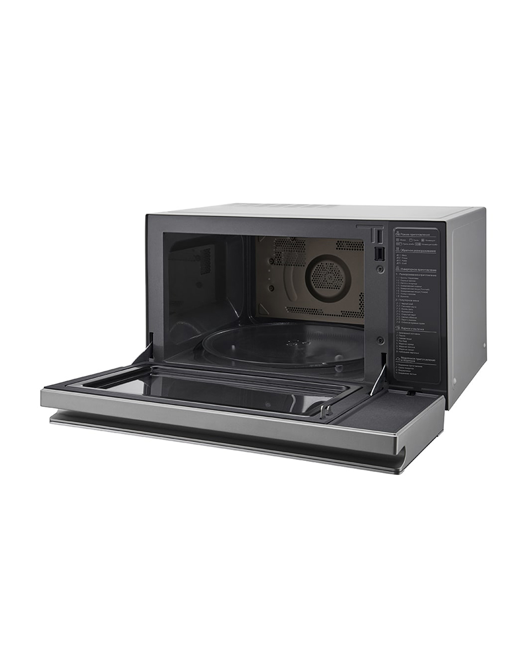 LG Микроволновая печь LG NeoChef, 39 л, Конвекция, 1900 Вт, Smart Inverter, EasyClean, Запекание, MJ3965AIS, MJ3965AIS