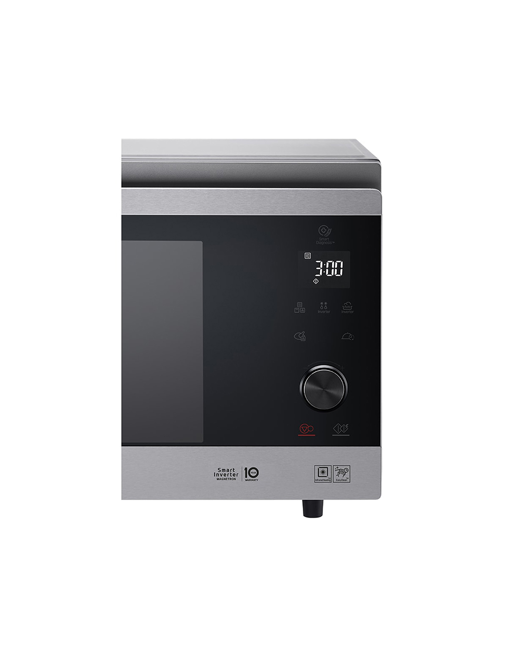 LG Микроволновая печь LG NeoChef, 39 л, Конвекция, 1900 Вт, Smart Inverter, EasyClean, Запекание, MJ3965AIS, MJ3965AIS