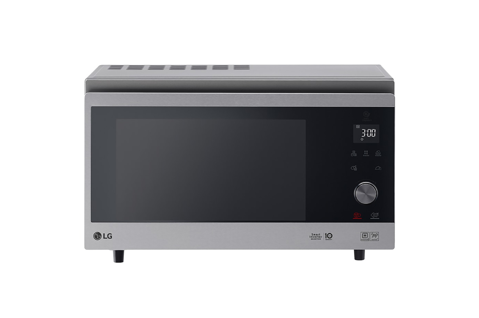 LG Микроволновая печь LG NeoChef, 39 л, Конвекция, 1900 Вт, Smart Inverter, EasyClean, Запекание, MJ3965AIS, MJ3965AIS