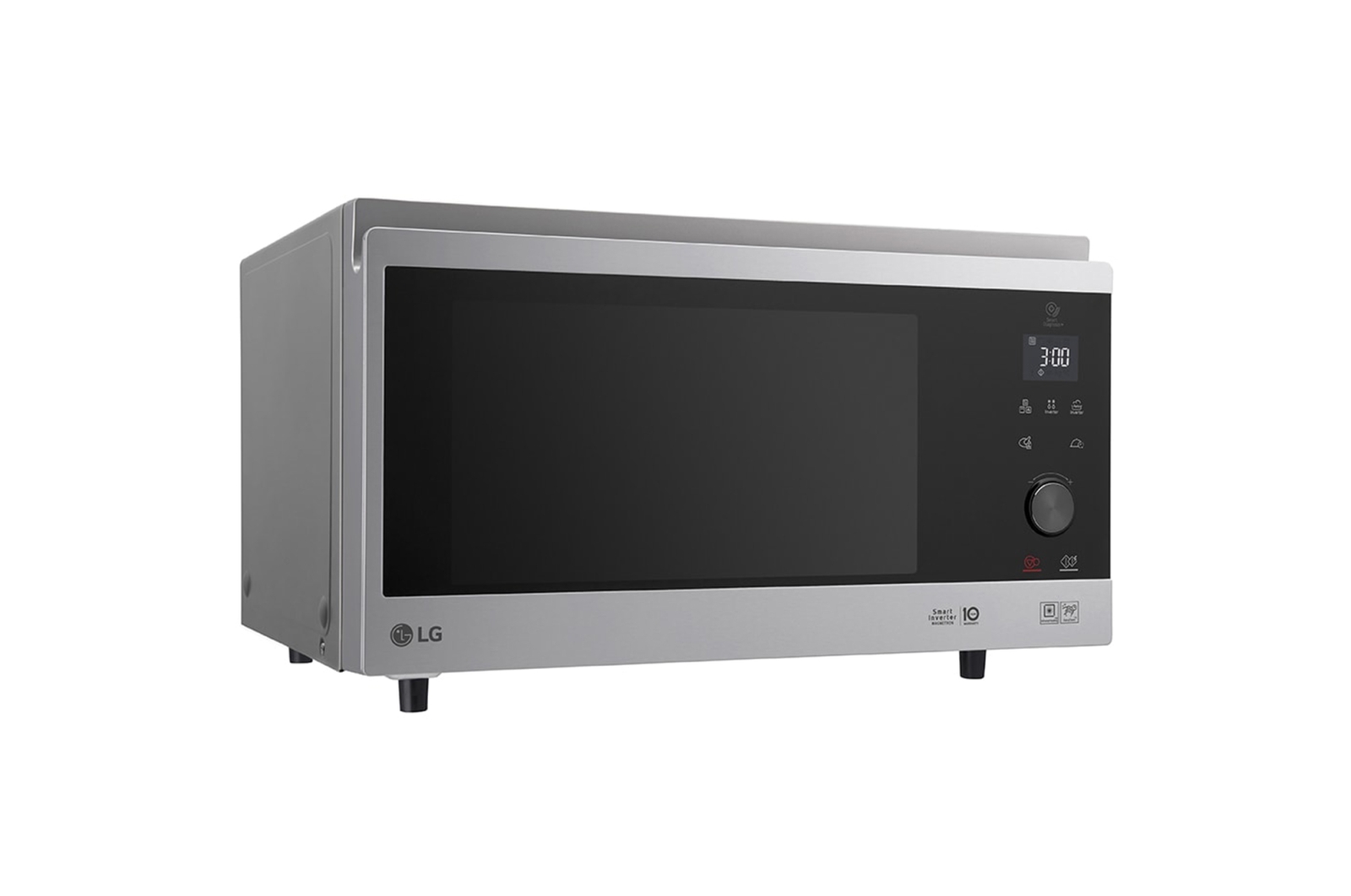 LG Микроволновая печь LG NeoChef, 39 л, Конвекция, 1900 Вт, Smart Inverter, EasyClean, Запекание, MJ3965AIS, MJ3965AIS