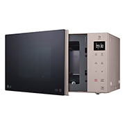LG Микроволновая печь Соло LG-MS2535GISH | Инверторная | 1000 Вт | 25 л, Right side view with door open, MS2535GISH, thumbnail 3