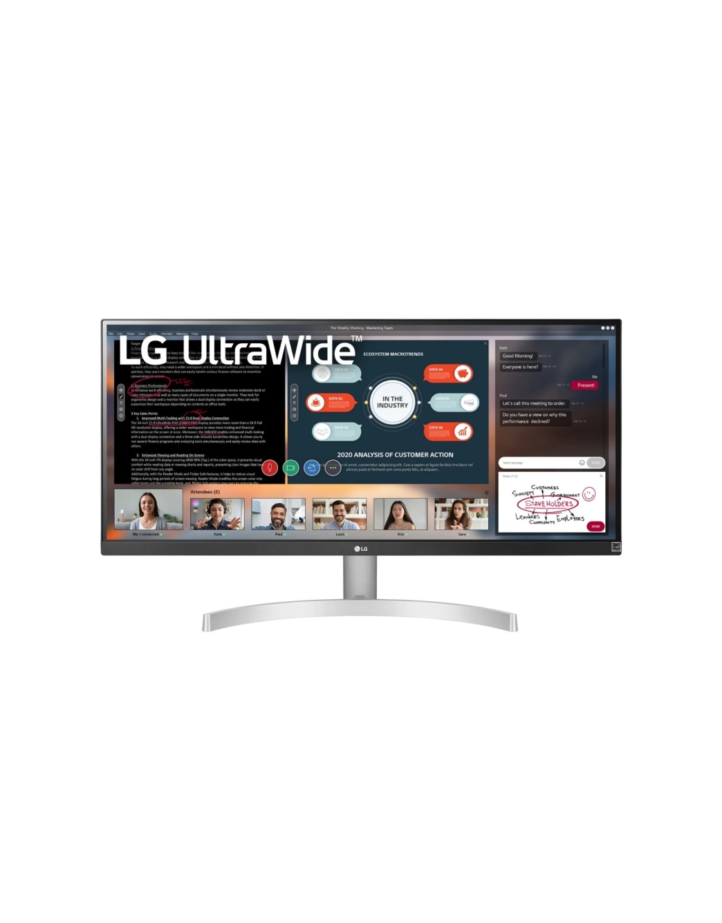 Монитор LG 29WN600-W. Описание продукта на официальном сайте