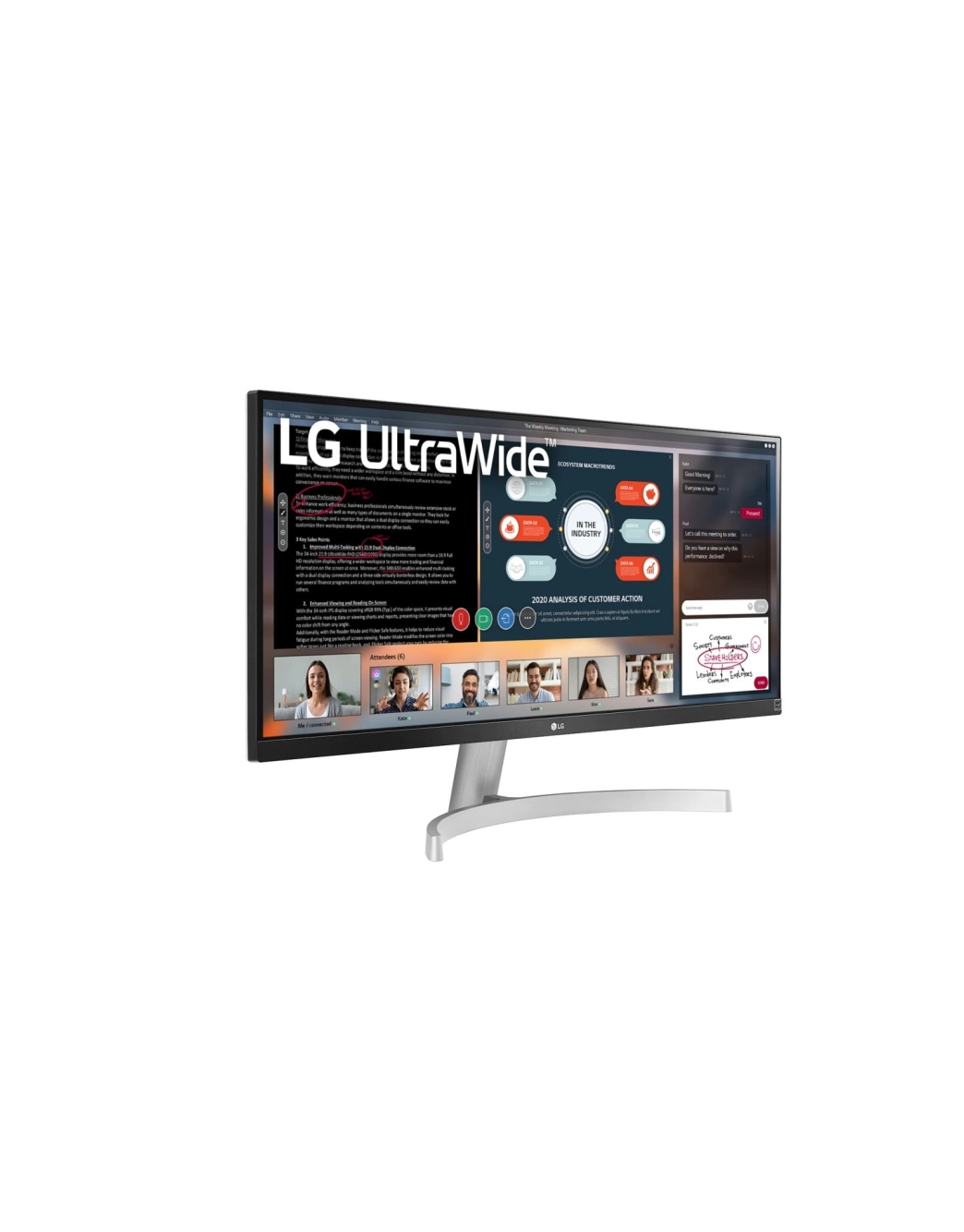 Монитор LG 29WN600-W. Описание продукта на официальном сайте