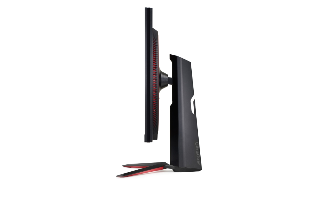 LG 31,5-дюймовый игровой монитор LG UltraGear™ QHD с 165 Гц, MBR 1 мс, side view, 32GN650-B, thumbnail 5
