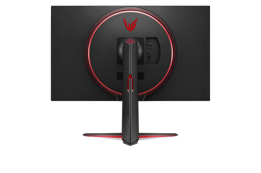 LG 31,5-дюймовый игровой монитор LG UltraGear™ QHD с 165 Гц, MBR 1 мс, rear view, 32GN650-B, thumbnail 6