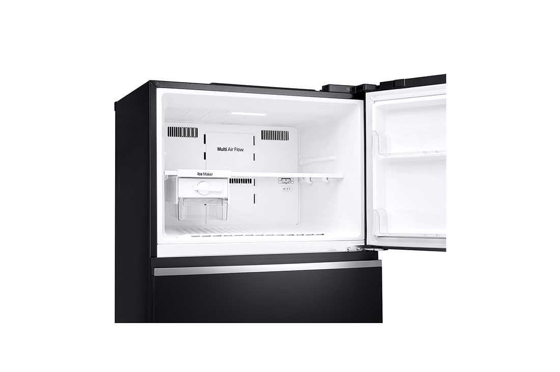 LG Объем 506 л | Холодильник LG с верхней морозильной камерой | Бежевый ...