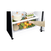 LG Объем 506 л | Холодильник LG с верхней морозильной камерой | Бежевый | DoorCooling⁺™ | Linear Inverter Compressor, GN-C702SGBM, thumbnail 6