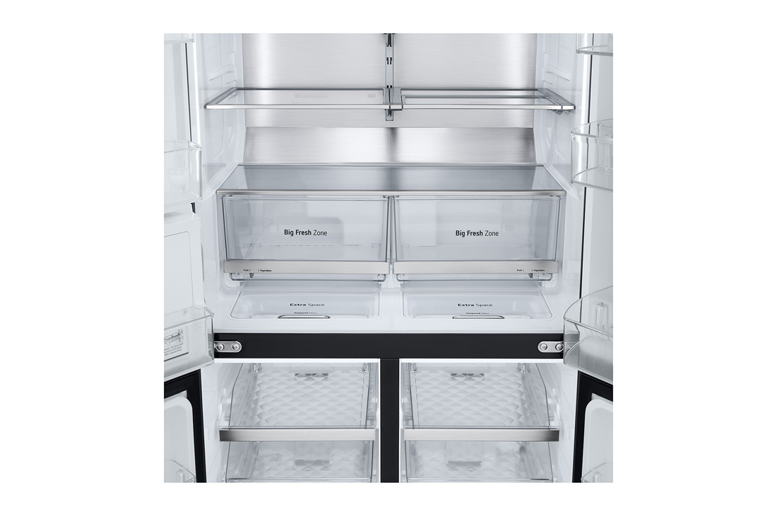 LG Холодильник GC-X24FFCBB | Объем 570л | Черная сталь | LG InstaView Door-in-Door | Диспенсер | Гигиенический фильтр | Metal Fresh, Ящик, GC-X24FFCBB, thumbnail 9