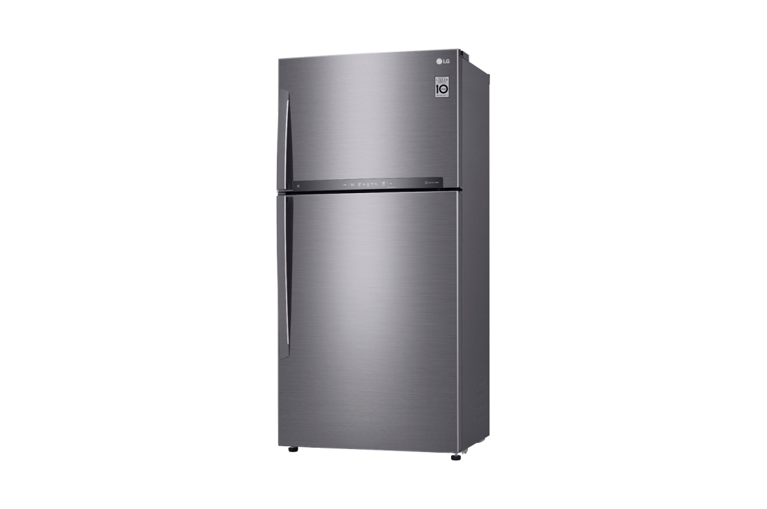 LG Объем 592 л | Холодильник LG с верхней морозильной камерой | Серый | DoorCooling⁺™ | Linear Inverter Compressor, GR-H802HMHZ, thumbnail 8