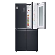 LG Объем 458 л | Холодильник LG InstaView Door-in-Door | DoorCooling+™ | HygieneFresh+™ | LG ThinQ | Linear Inverter Compressor, GC-Q22FTBKL, thumbnail 2