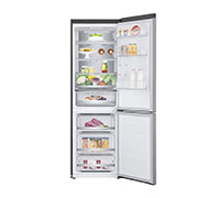LG Объем 341 л | Холодильник LG с нижней морозильной камерой | Серый | DoorCooling+™ | Smart Inverter Compressor, GC-B459SMUM, GC-B459SMUM, thumbnail 2