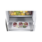 LG Объем 341 л | Холодильник LG с нижней морозильной камерой | Серый | DoorCooling+™ | Smart Inverter Compressor, GC-B459SMUM, GC-B459SMUM, thumbnail 7