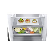 LG Объем 341 л | Холодильник LG с нижней морозильной камерой | Серый | DoorCooling+™ | Smart Inverter Compressor, GC-B459SMUM, GC-B459SMUM, thumbnail 8