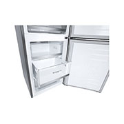 LG Объем 341 л | Холодильник LG с нижней морозильной камерой | Серый | DoorCooling+™ | Smart Inverter Compressor, GC-B459SMUM, GC-B459SMUM, thumbnail 9