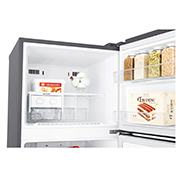 LG Объем 312 л | Холодильник LG с верхней морозильной камерой | Серый | DoorCooling+™ | Smart Inverter Compressor, GN-C372SMCB, thumbnail 9