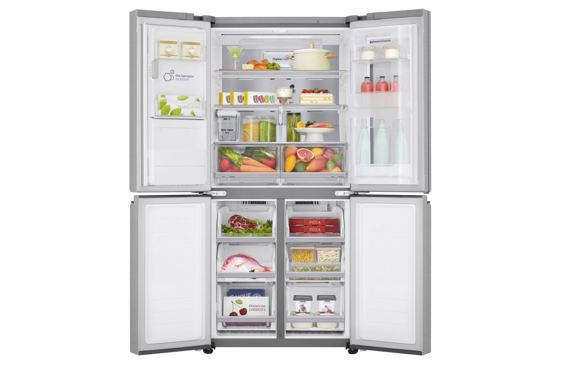 LG Объем 422л | Холодильник LG  InstaView Door-in-Door | Стальной | DoorCooling⁺™ | LG ThinQ | Linear Inverter Compressor, GC-X22FTALL, GC-X22FTALL, thumbnail 2