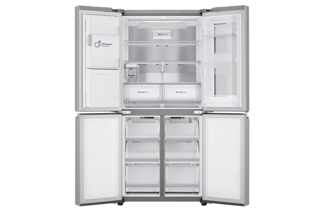 LG Объем 422л | Холодильник LG  InstaView Door-in-Door | Стальной | DoorCooling⁺™ | LG ThinQ | Linear Inverter Compressor, GC-X22FTALL, GC-X22FTALL, thumbnail 3