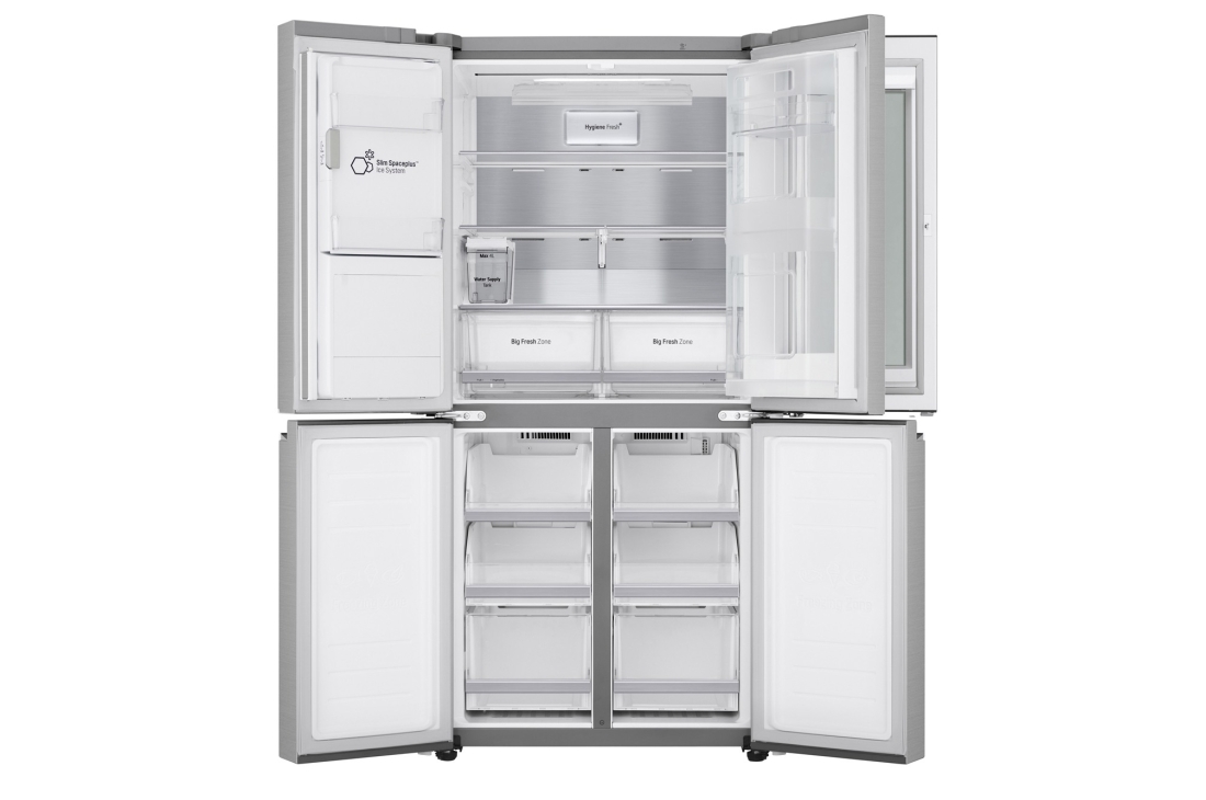 LG Объем 422л | Холодильник LG  InstaView Door-in-Door | Стальной | DoorCooling⁺™ | LG ThinQ | Linear Inverter Compressor, GC-X22FTALL, GC-X22FTALL, thumbnail 4