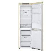 LG Объем 341 л | Холодильник LG с нижней морозильной камерой | Бежевый | DoorCooling+™ | Smart Inverter Compressor, GC-B459SECL, GC-B459SECL, thumbnail 3
