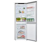 LG Объем 306 л | Холодильник LG с нижней морозильной камерой | Серый| DoorCooling⁺™ | Smart Inverter Compressor, GC-B399SMCL, GC-B399SMCL, thumbnail 2