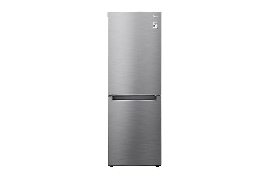 LG Объем 306 л | Холодильник LG с нижней морозильной камерой | Серый| DoorCooling⁺™ | Smart Inverter Compressor, GC-B399SMCL, GC-B399SMCL