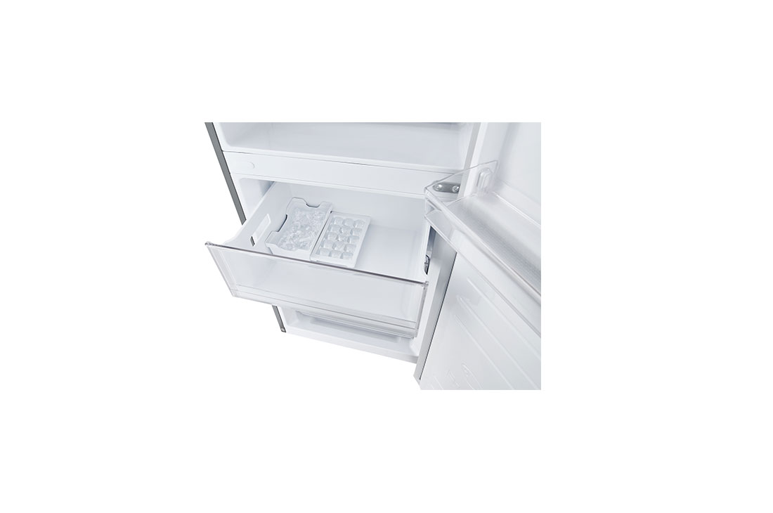 LG Объем 306 л | Холодильник LG с нижней морозильной камерой | Серый| DoorCooling⁺™ | Smart Inverter Compressor, GC-B399SMCL, GC-B399SMCL, thumbnail 7