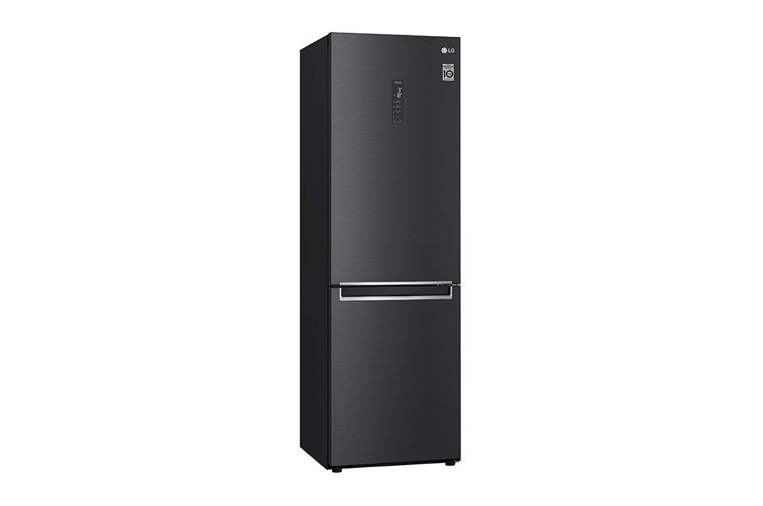 LG Объем 341 л | Холодильник LG с нижней морозильной камерой | Черный ...