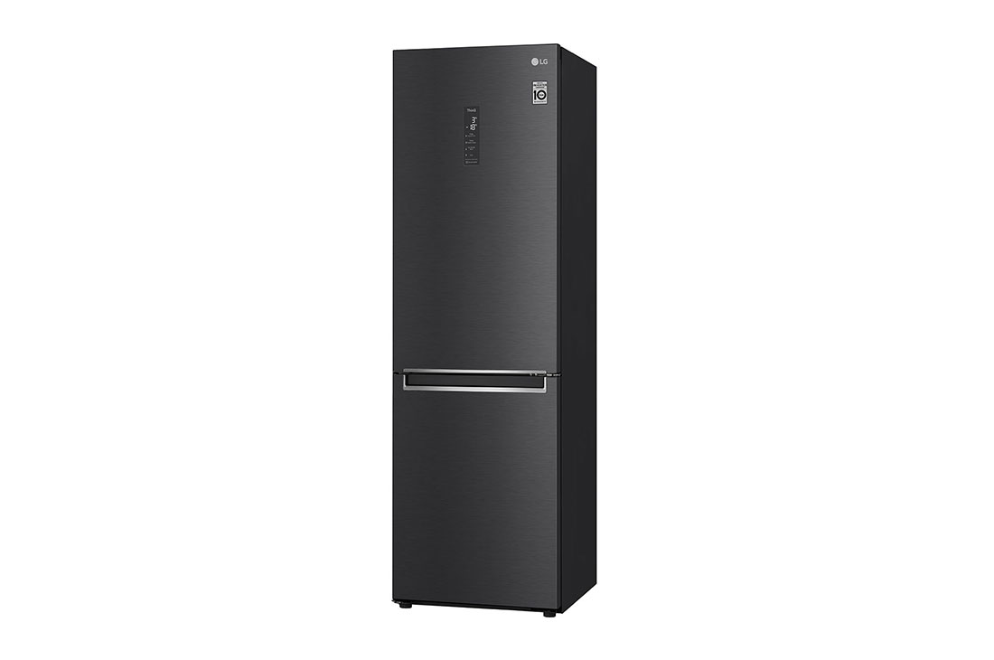 LG Объем 341 л | Холодильник LG с нижней морозильной камерой | Черный ...