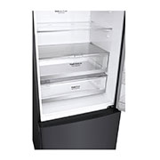 LG Объем 446 л | Холодильник LG с нижней морозильной камерой | Черный | Диспенсер для воды | Smart Inverter Compressor, GC-F569PBAM, GC-F569PBAM, thumbnail 9