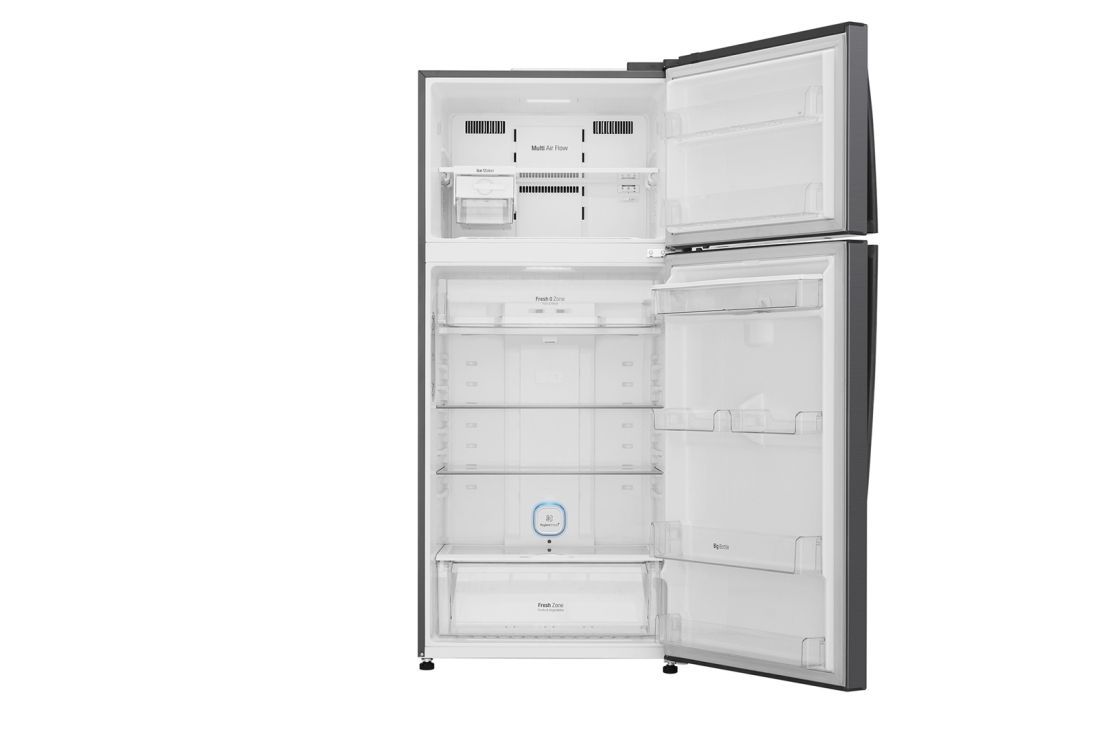 LG Объем 506 л | Холодильник LG с верхней морозильной камерой | Серый ...