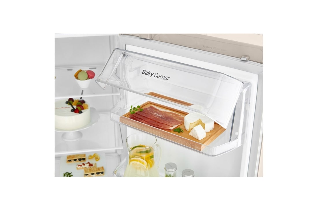 LG Объем 643 л | Холодильник LG Side-by-Side |Smart Inverter Comressor | Multi Air Flow | Smart Inverter Compressor, GC-B257JEYV, GC-B257JEYV, thumbnail 5