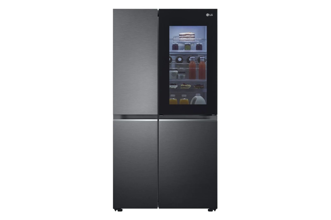 LG Объем 647 л | Холодильник LG  InstaView Door-in-Door | Темный графит | DoorCooling+™ | LG ThinQ | Linear Inverter Compressor, GC-Q257CBFC