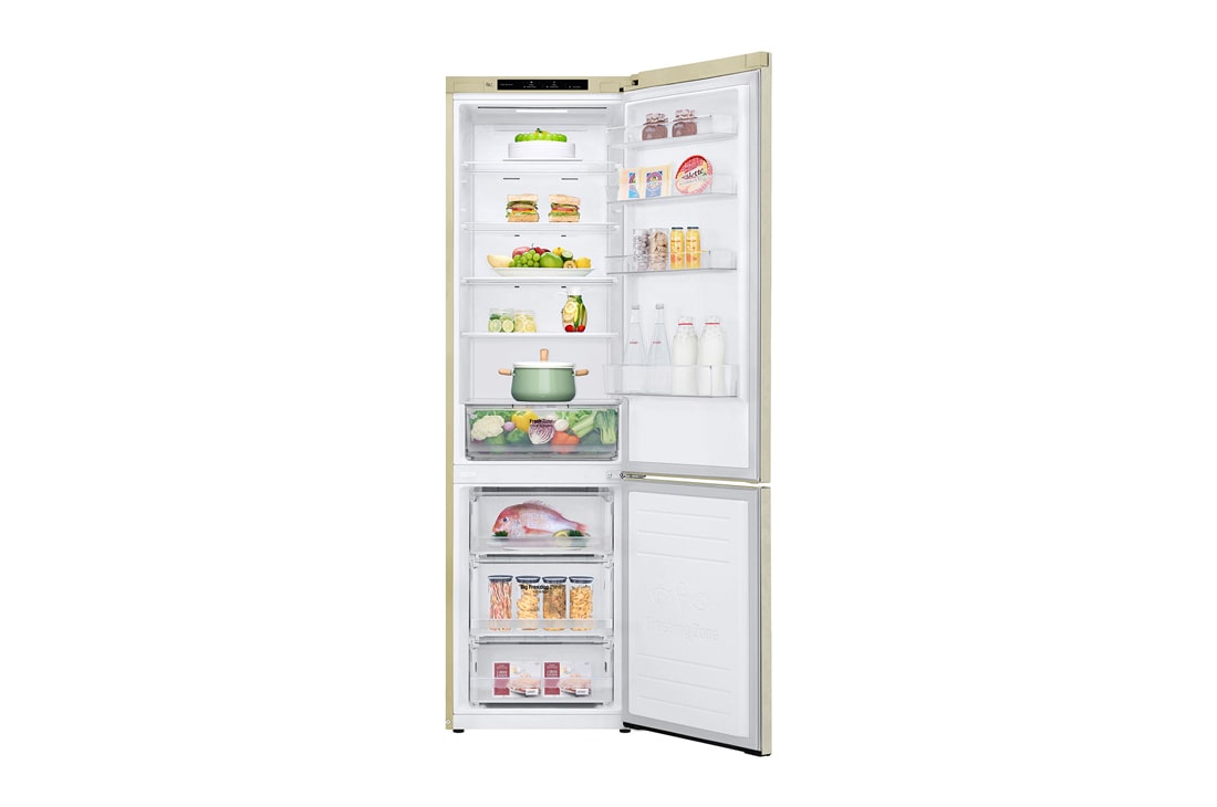 LG 384 л, Холодильник LG DoorCooling + с нижней морозильной камерой ...